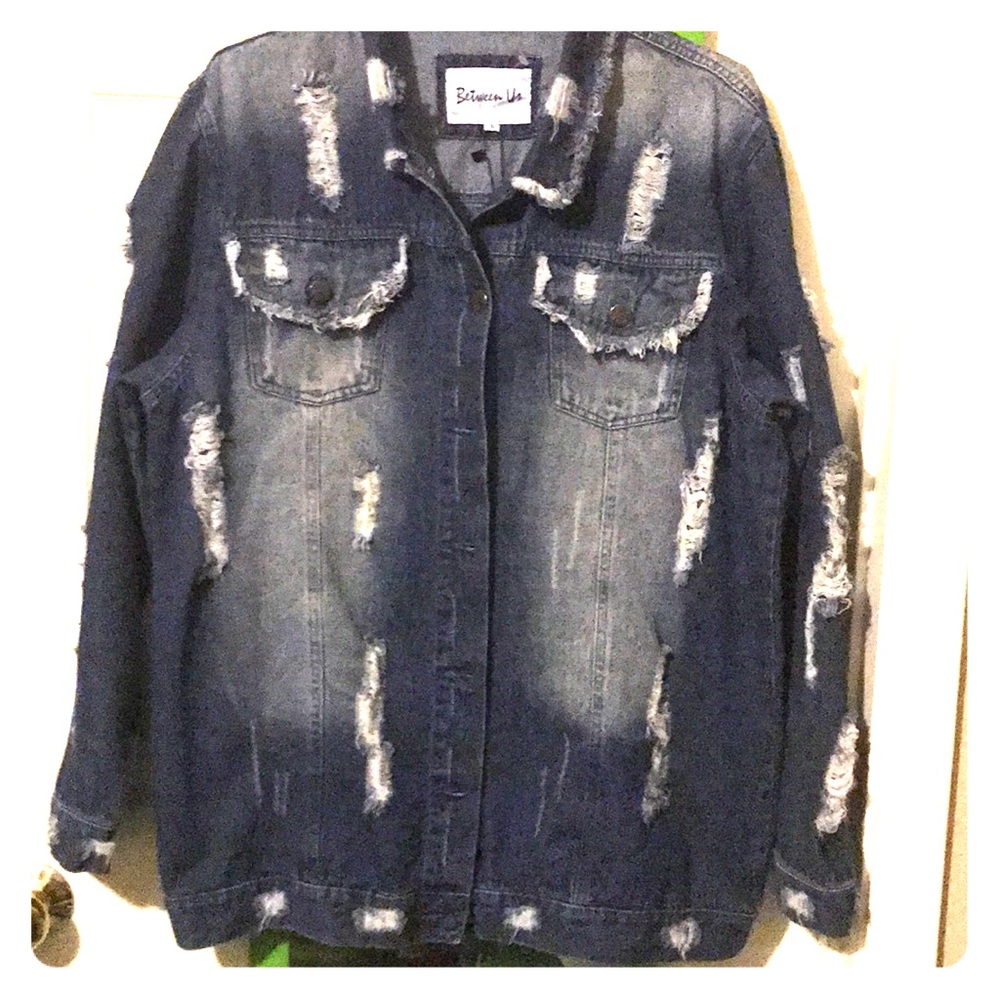 denim jacket 3X